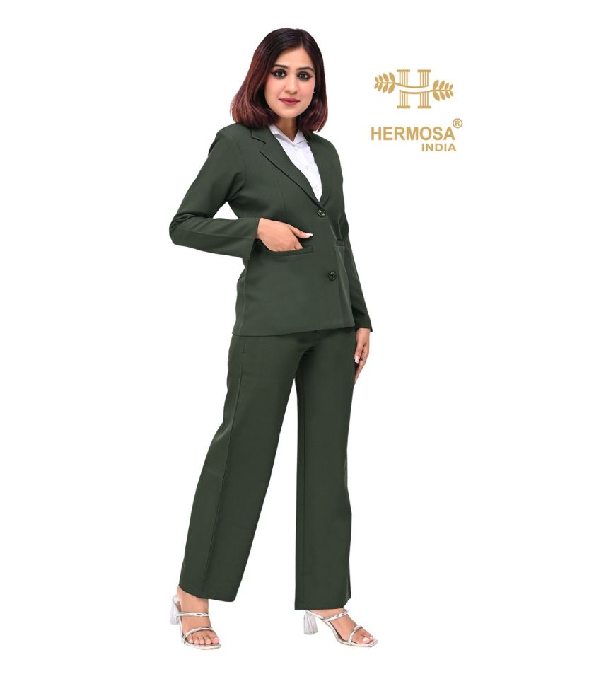 Women's Stunning Dressify Blazer with Trouser Set With FREE BELT - Image 5