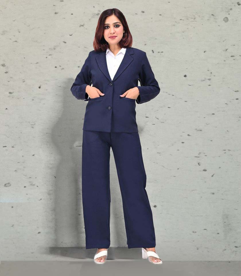 Women's Stunning Dressify Blazer with Trouser Set With FREE BELT