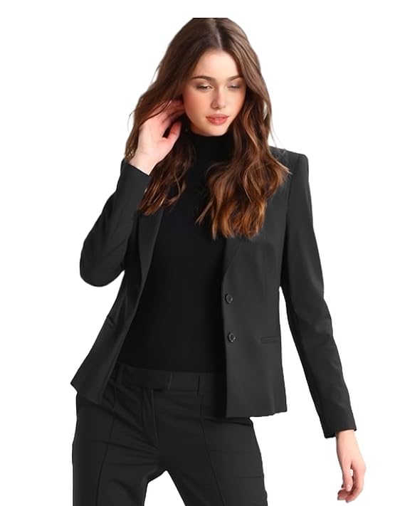 HERMOSA INDIA Women's Formal Blazer, Casual Blazer, Girl's Stylish Blazer, women's Stylish Blazer, Trendy Girl's Blazer, Trendy Women's Blazer