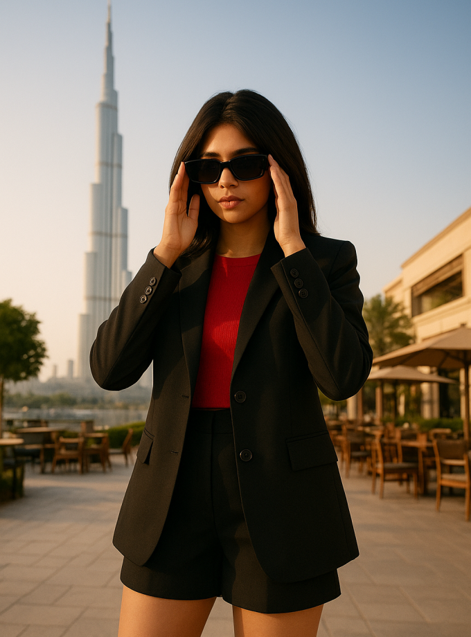 Modern smart-casual look